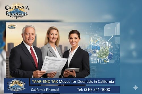 Tax Moves for Doctors and Dentists in California