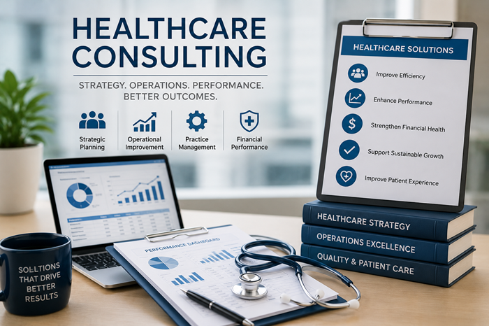Healthcare organizations industry consulting focused on operational performance, organizational effectiveness, process improvement, strategic planning, leadership alignment, and sustainable growth.
