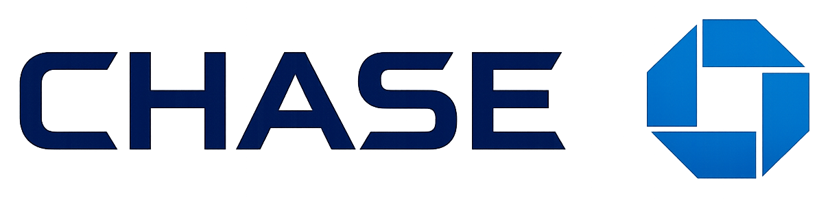 Chase Bank logo for business banking, commercial lending, and SBA loan financing