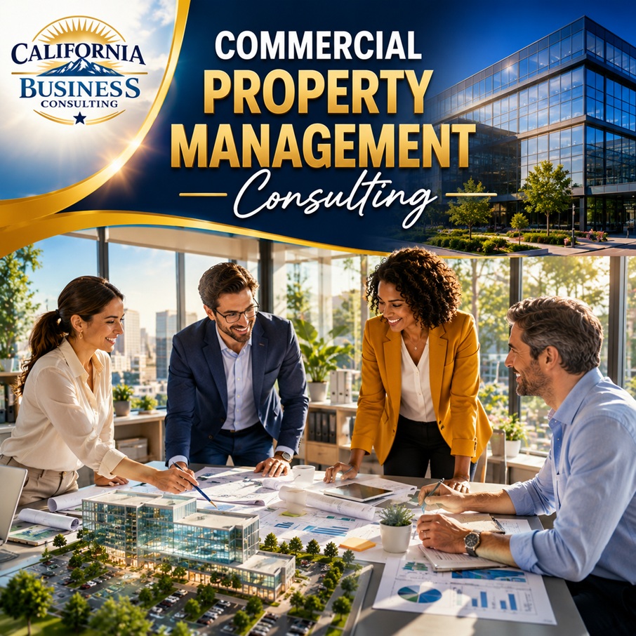 Commercial Property Management Consulting for business strategy, financial analysis, operations improvement, AI strategy, and growth