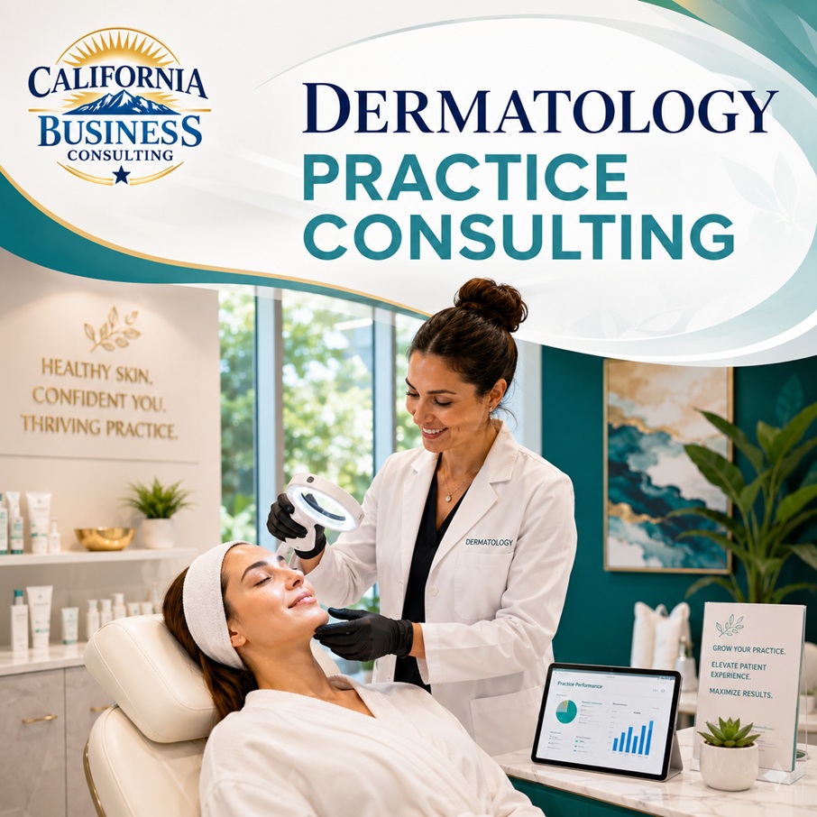 Dermatology Practice Consulting for practice operations, financial performance, and business growth