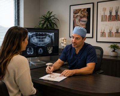 Professional oral surgery practice office representing business consulting services for operational excellence, financial performance, and sustainable practice growth.