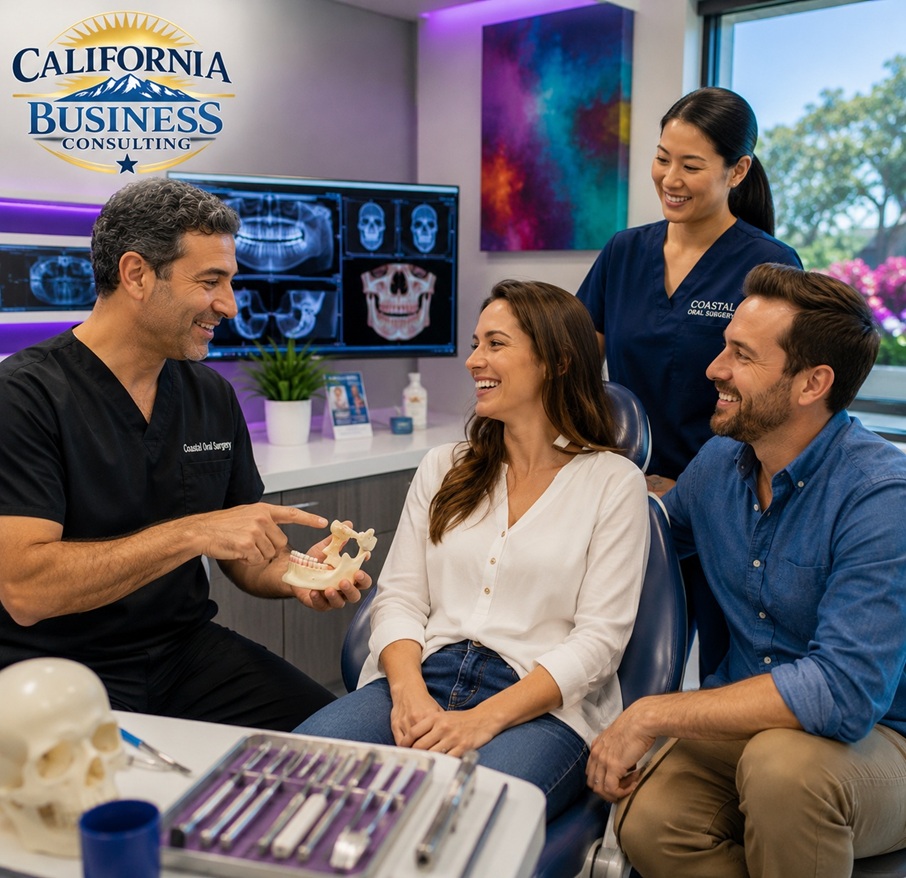 Business consulting services for oral surgery practices focused on strategy, operations, financial analysis, workflow optimization, and sustainable growth.