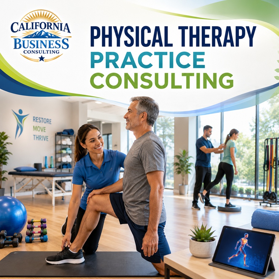 Physical Therapy Practice Consulting for AI strategy, business planning, financial analysis, operations, SBA financing, and practice growth